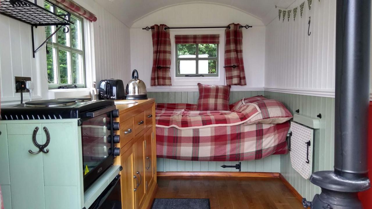 Shepherd'S Lodge - Shepherd'S Hut With Devon Views For Up To Two People And One Dog Wrangaton Eksteriør bilde